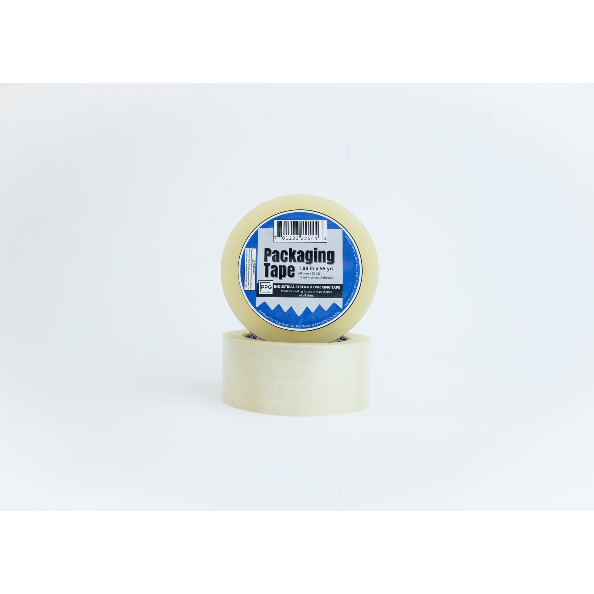 PPG, 2in. X 55 YD. TAPE, HOT MELT ADHESIVE, Model# 225443